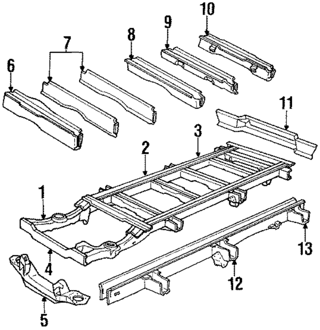 52004321 - Body: Front Extension for Mopar Image
