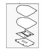 88100AA010S7S - : Cushion Assembly for Hyundai: Elantra Image