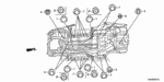 90827SNA003 - Interior/Bumper: GROMMET (25MM) for Honda Image