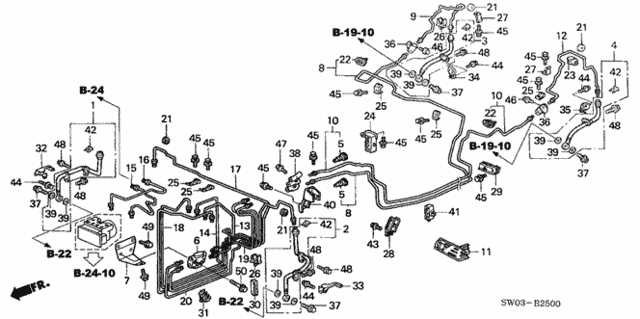 Brake Lines for 2004 Acura NSX #0