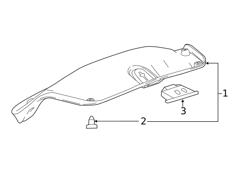 Interior Trim - Trunk for 2015 Chevrolet Impala #0