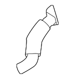 73444SL000 - Body: Hose for Subaru Image