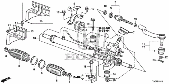 P.S. Gear Box for 2012 Honda Accord #0