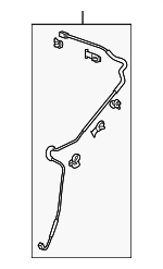 39168SZNA00 - : 2010-2013 Acura ZDX - Feeder Assembly, Antenna for Acura: ZDX Image