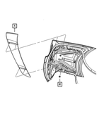 1TE05JWDAB - Exterior Ornamentation: Rear Spoiler for Dodge: Charger Image