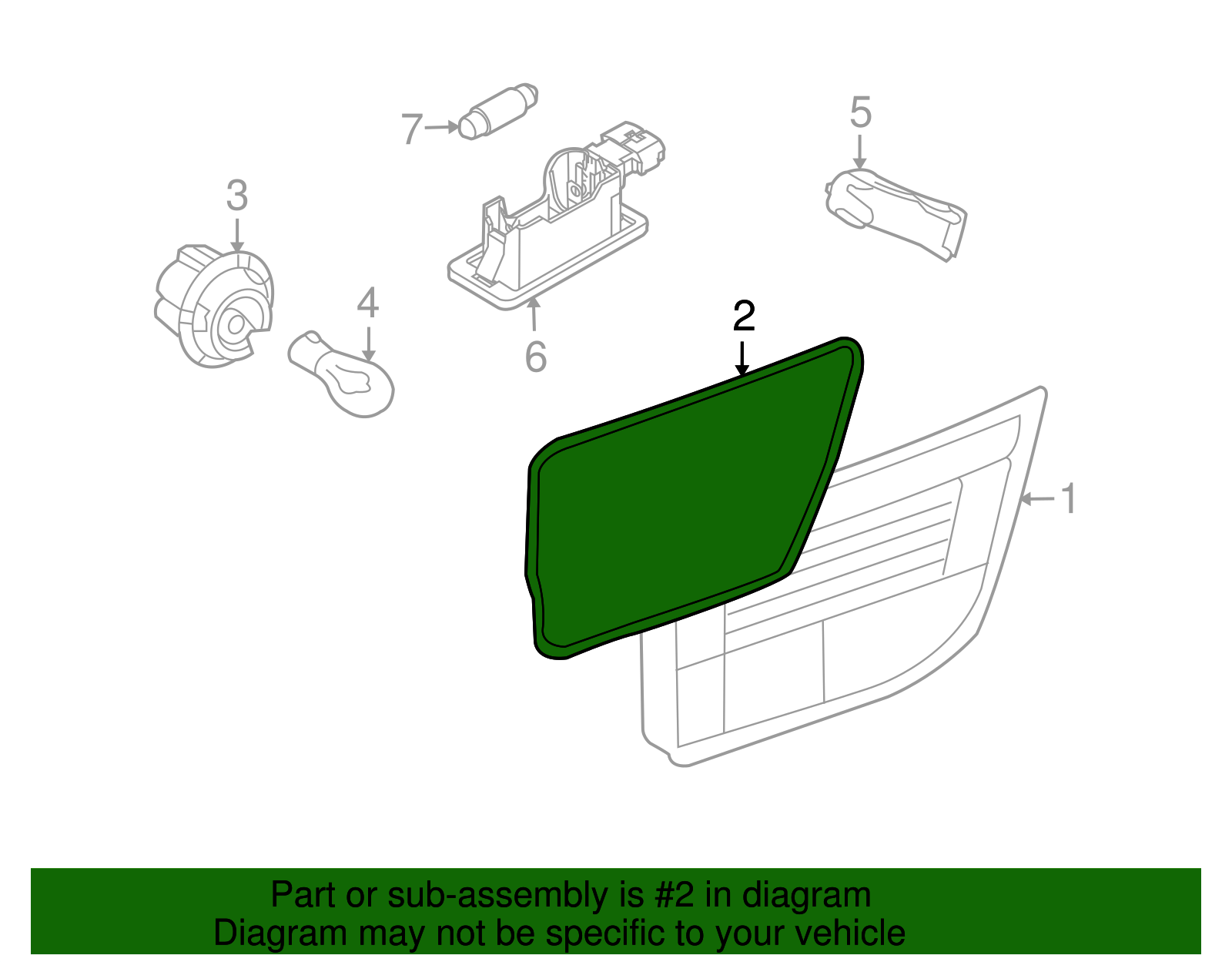 Tail Lamp Assembly Gasket - BMW (83-19-5-A1B-479)