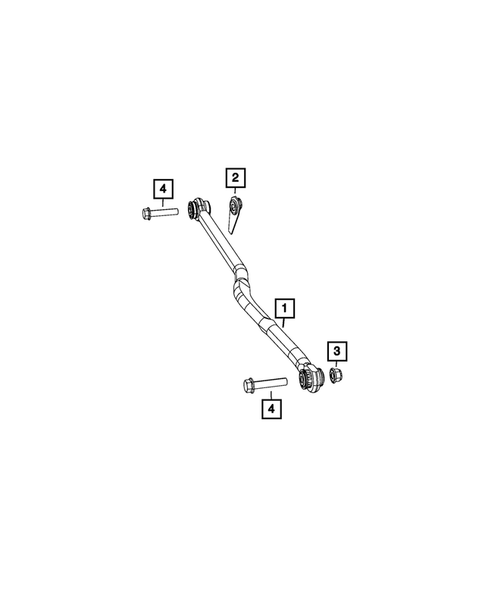 Front Stabilizer Bar for 2021 Jeep Gladiator #1