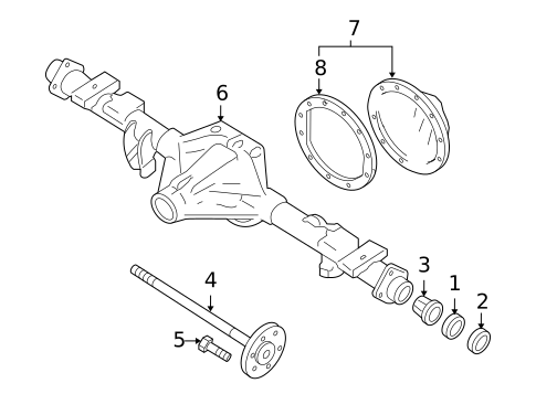 Bearings for 2009 GMC Sierra 1500 #0