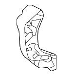 31401869 - Cooling System: Lower Bracket for Volvo: S60, S60 Cross Country, S80, S90, V60, V60 Cross Country, V90, V90 Cross Country, XC40, XC60, XC70, XC90 Image