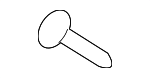 LR049323 - Body: Side Window Vent Screw for Land-Rover Image