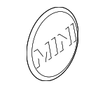 51149811724 - Body: Emblem for Mini: Cooper Countryman, Cooper Paceman Image