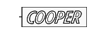 51142755617 - Body: Nameplate for Mini: Cooper, Cooper Clubman, Cooper Countryman, Cooper Paceman Image