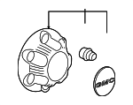 9598133 - Suspension: Hub Cap for GM Image