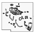 4705078180 - Body: Master Cylinder Assembly for Lexus: NX350h, NX450h+ Image