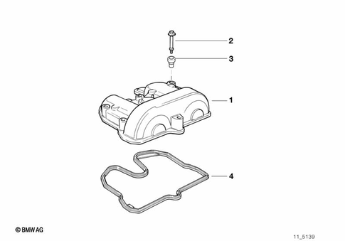 Cylinder Head with Cover for 1997 BMW-Motorrad F 650 ST #1