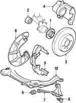 855407365A - Suspension: Suspension Ball Joint for Volkswagen: Quantum Image