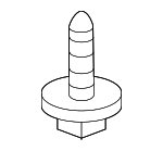 90159A0059 - Body: Under Cover Screw for Toyota: Avalon, Camry, Corolla, Corolla Cross, Grand Highlander, Highlander, RAV4, RAV4 Prime, Sequoia, Sienna, Tacoma Image