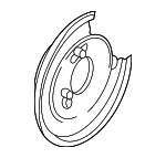 26704AE050 - : Splash Shield for Subaru: Baja, Legacy, Outback Image