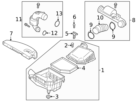 Air Intake for 2019 Volvo XC40 #0