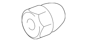 Wheel Lug Nut 09595174 GM | GMPartsDirect.com
