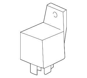 RLY8 - Electrical: Motorcraft™ Accessory Power Relay for Ford Image
