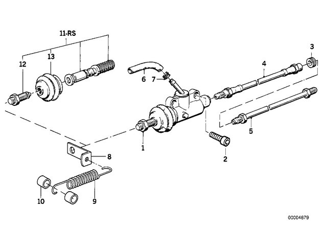 34211450775 - : Brake Pipe for BMW-Motorrad Image