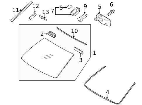 Reveal Moldings for 2017 Lexus GX460 #0