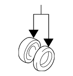 MR388567 - : Bearing for Mitsubishi Image