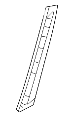 51137351732 - Body: Body B-Pillar Molding Insulator for Mini Image