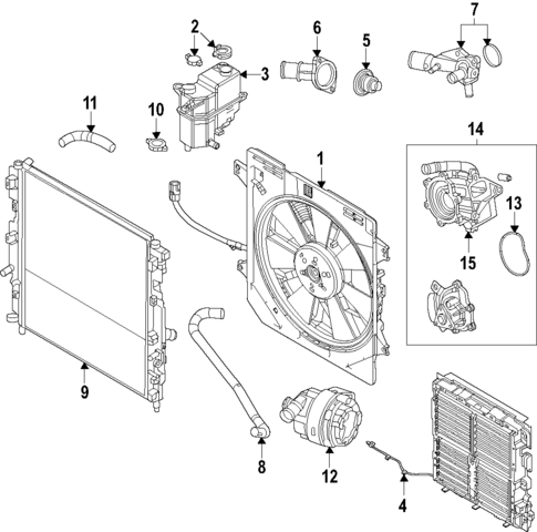 Cooling System for 2024 Mazda CX-90 #0