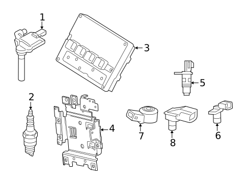 Powertrain Control for 2019 Dodge Durango #0