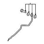 94810623953 - : Engine Coolant Pipe for Porsche: Cayenne Image