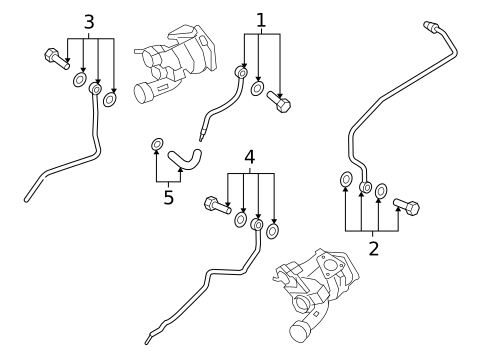 Turbocharger & Components for 2010 Porsche Cayenne #2