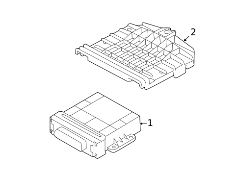 Control Modules for 2015 Volkswagen Touareg #0