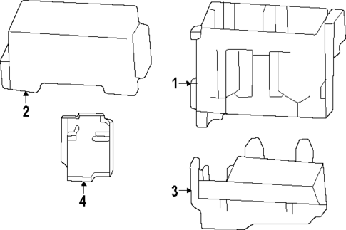 Fuse & Relay for 2025 Lexus LX700h #4