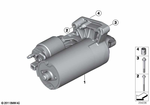 12418612576 - Engine Electrical System: Rp Starter Motor for BMW Image