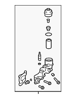 12744666 - Engine: Adapter for Cadillac: CTS, SRX, STS | Chevrolet: Camaro, Caprice, Colorado | GMC: Canyon | Pontiac: G8 Image
