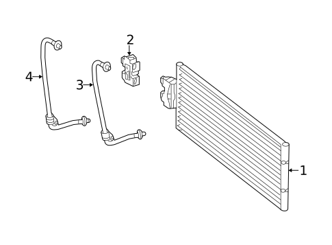 Trans Oil Cooler for 2018 Mercedes-Benz CLS 63 AMG&reg; S #0