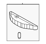 927001R000 - Electrical: High Mount Lamp for Hyundai: Accent Image