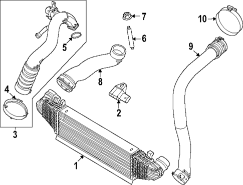 Intercooler for 2024 Ford Mustang #0