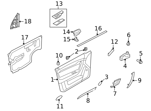 Front Door for 2009 Pontiac G3 #1