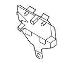 PAD972555A - Entertainment &amp; Telematics: Parking Aid System Wiring Harness Bracket for Porsche Image