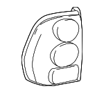 15131574 - Electrical: Tail Lamp Assembly for Oldsmobile: Bravada Image