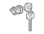 6905606010 - Body: Cylinder &amp; Keys for Toyota: Camry Image
