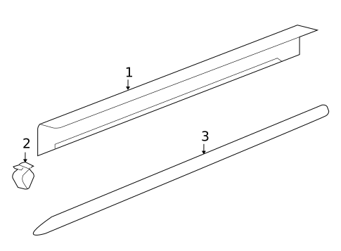 Interior Trim - Pillars for 2009 Volkswagen Beetle #1