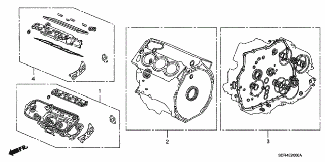 Gasket Kit for 2007 Honda Accord #0