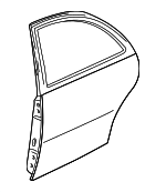 T00172020R - : Door Shell for Mazda: Millenia Image