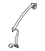 898101G622XI - : Center Belt Assembly for Kia: Rio5 Image