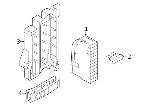 Fuse & Relay for 2015 Audi RS7 #4