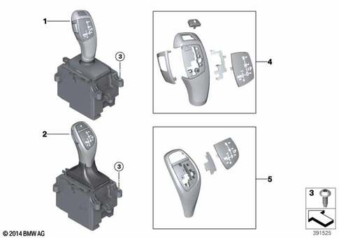 Gearshift Automatic Transmission for 2018 BMW X6 50iX #0